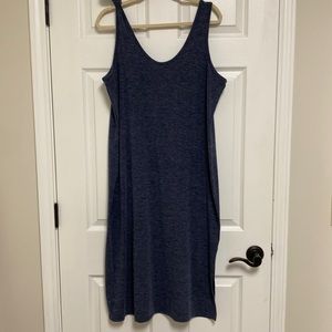 Knot At Shoulder Midi Dress